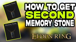How to Get 2 Memory Stone (Location) in Elden Ring | Extra Slot for Spells / Incantations
