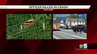 Rutland officer killed in crash