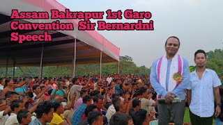 Sir Bernard Marak Ko Damra  Bakrapur'o Gronga / 6th Scheduledni Gimin Agananga