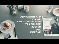 tag billeder med din smartphone og print med det samme canon pixma ts series