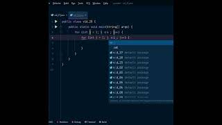 Program to print reverse number pyramid pattern in java | #java