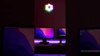 You NEED these LED Hexagon Lights for your desk setup!