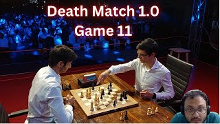 When a super GM blunders a complete piece | Vidit vs Anish | Death Match 1.0 Game 11