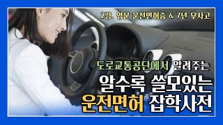 도로교통공단과 함께하는 알.수록 쓸.모있는 운.전면허 잡.학사전 2강. 영문 운전면허증 \u0026 7년 무사고