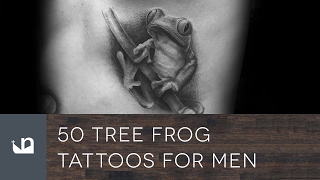 50 Tree Frog Tattoos For Men