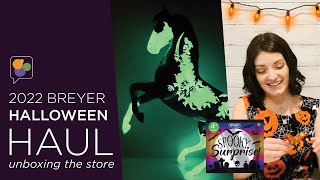 I had to wait 43 days for their arrival | New Breyer Halloween horses