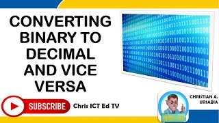 HOW TO CONVERT BINARY TO DECIMAL AND DECIMAL TO BINARY , vice versa