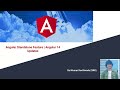 Angular Standalone components | Create inject standalone components | Angular 14 updates