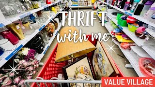 Thrifting Value Village Canada | Vintage Home Decor 🇨🇦