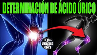 🩸Como Hacer la Determinación de ÁCIDO ÚRICO en el Laboratorio Clínico-Tutorial🔬