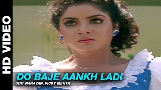 Do Baje Aankh Ladi - Dil Ka Kya Kasoor | Anwar Sagar | Prithvi & Divya Bharti