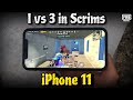 SCRIMS/Clutches | TOURNAMENT HIGHLIGHTS |  iPhone 11 Performance After 3.3 Update | LAG on  IOS 16?🤔