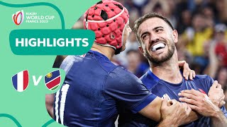 France break 16-year record! | France v Namibia | Rugby World Cup 2023 Highlights