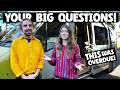 UPGRADING Our Van + YOUR QUESTIONS Answered!! VAN and BOAT Life Q&A