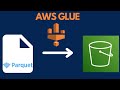 AWS Glue: Write Parquet With Partitions to AWS S3