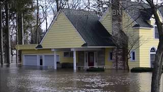 Plymouth, IN Historic Flooding B-Roll - 2/22/2018