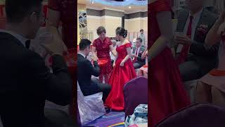 婚禮現場妝髮造型側錄 #wedding