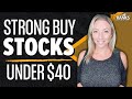 3 Unanimous ‘Strong Buy’ Stocks Under $40 a Share! Double Digit Growth Ahead?!