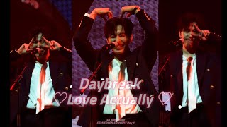 [4k]데이브레이크(Daybreak)_ 들었다놨다 (Love Actually) full ver | SEMICOLON CONCERT Day 1