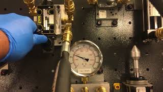 Hydraulic cylinder in a series circuit lab3 4