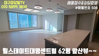 [대구아파트매매]힐스테이트 대명센트럴 150 확장형 (62평) 정남향, 전망 좋은집~~