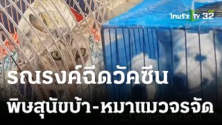 ทม.รณรงค์ฉีดวัคซีนพิษสุนัขบ้า-หมา-แมว จรจัด | 23-05-66 | Express NEWS