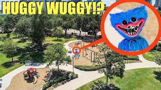 Drone Catches Huggy Wuggy At Haunted Park We Found Him