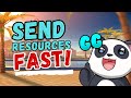 How to send resources QUICKLY! (wish I had known earlier)