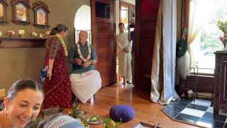 2022 07 17 Ypsilanti   Initiation Ceremony - Bindumati Sakhi DD - HG Vaisesika Dasa