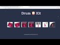 Drum Kit In JavaScript With Source Code | Source Code & Projects