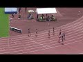 1年女子100m予選3組 千葉県中学総体2024