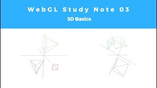 WebGL Study Note 03: 3D Basics