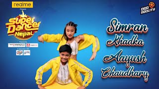 SUPER DANCER NEPAL | Simran Khadka, Aayush Chaudhary | Ful Fuleko Ban | Duo Performance