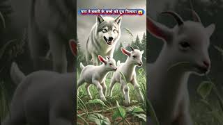 गाय ने 🫡बच्चे को दूध पिलाया 👨 #shorts​ #viral​ #youtubeshorts​ #ytshorts​ #trendingshorts​ #animals​