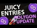 #POLYGON JUICY ENTRIES | TECHNICAL TARGETS | POLYGON PRICE PREDICTION | $MATIC TECHNICA