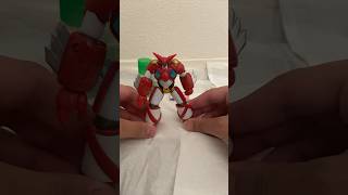 Revoltech 001 New Getter-1 DIY easy fixing hack with bubble gum and liquid glue