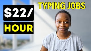 $800/Month: 4 Typing jobs for beginners worldwide | Transcription jobs