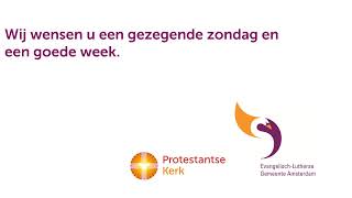 Viering in de Lutherse Kerk op het Spui  op zondag 8 december 2024, tweede Advent