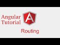 Angular 9 tutorial # Basic Routing with example