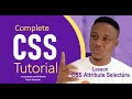 CSS Tutorial (2020)  31 CSS Attribute Selectors