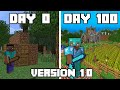 I Tried to Survive 100 Days in Original Hardcore Minecraft..