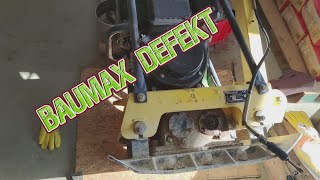 Baumax Rüttelplatte reparieren | Teil 1/2   | Diy | 4K