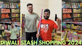 Diwali Stash Shopping  worth 20000  Sky shot  Anar  Rocket