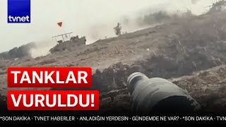 Kassam mücahitleri işgalci tanklarını hurdaya çevirdi