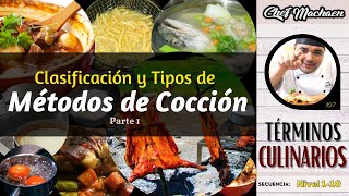 Métodos de Cocción | Parte 1 | Términos Culinarios | Curso de Cocina Profesional | Nivel1-10
