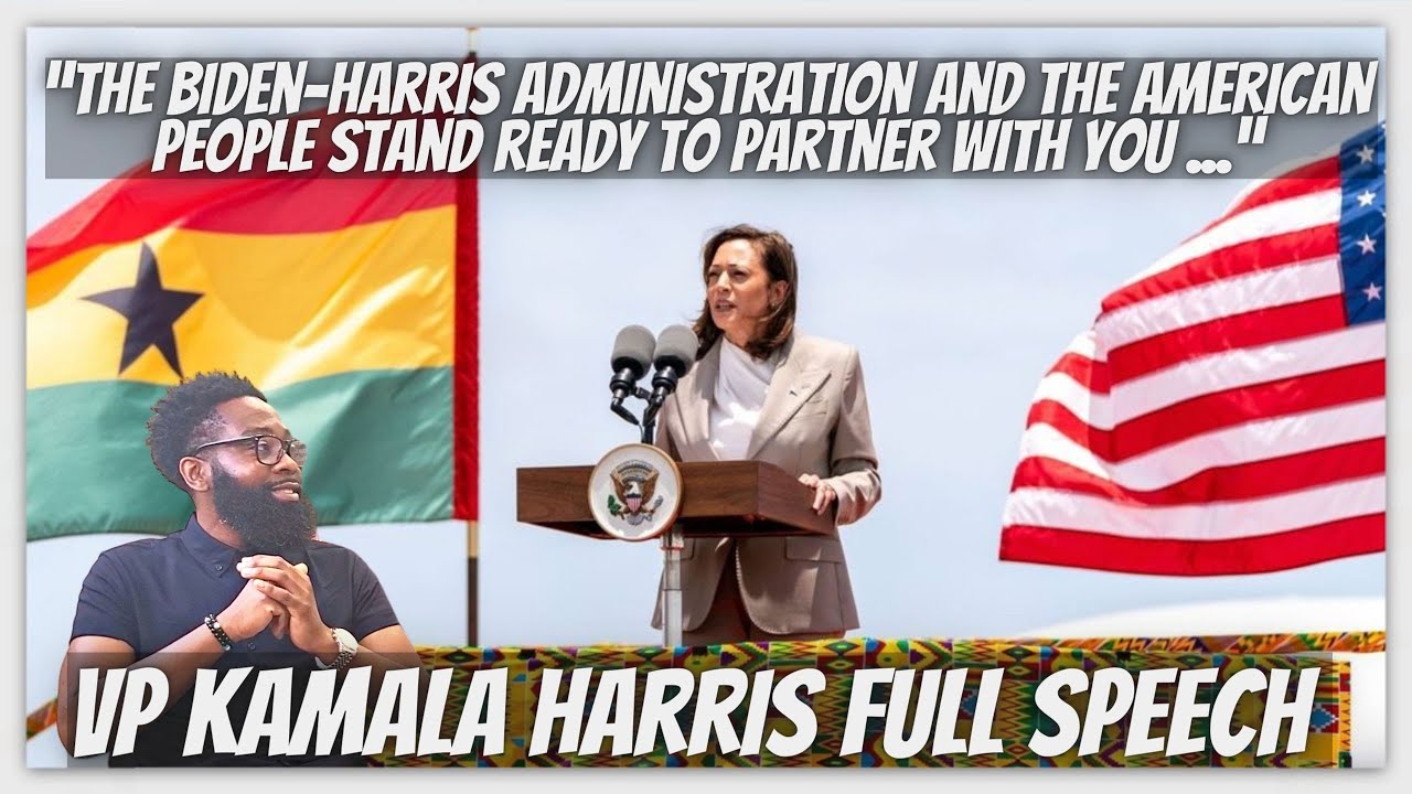 VP Kamala Harris FULL SPEECH In Ghana | USA Africa Relations ...