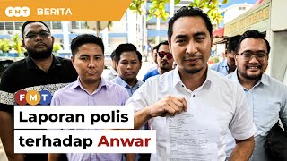 Dakwaan PN terima dana syarikat judi, Wan Fayhsal buat laporan polis terhadap Anwar