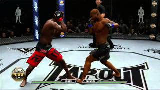 UFC Undisputed 3 Jon Jones VS Rampage