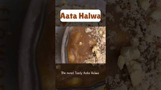 Ese bnaya kya #aata #halwa #prasad #kadaprasad #mrng #breakfast #youtubeshorts #recipe #trending