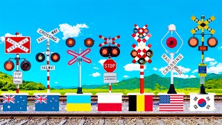 Railroad Crossing Collection from Around the World 3